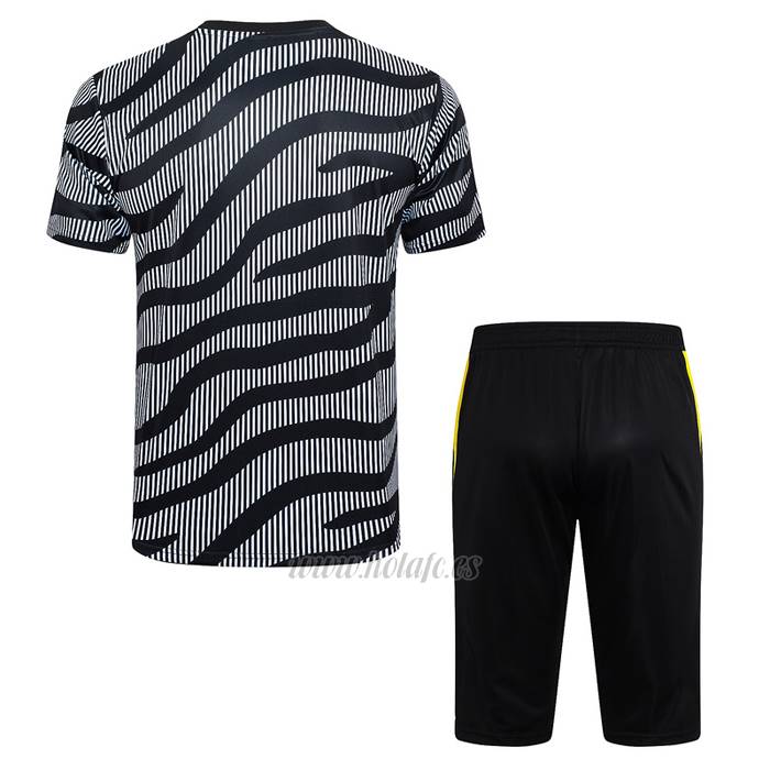 Chandal del Juventus Manga Corta 2023 Negro - Pantalon Corto